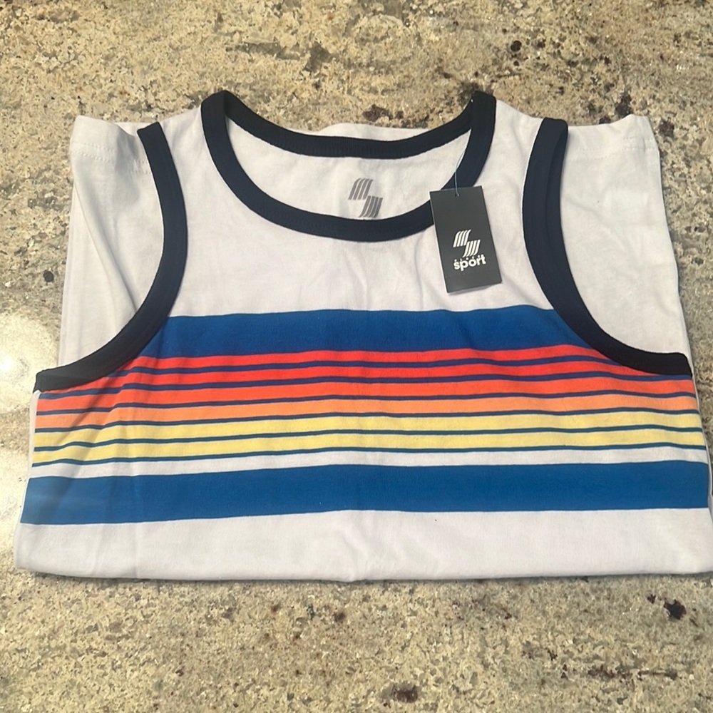 Boys Striped Tank